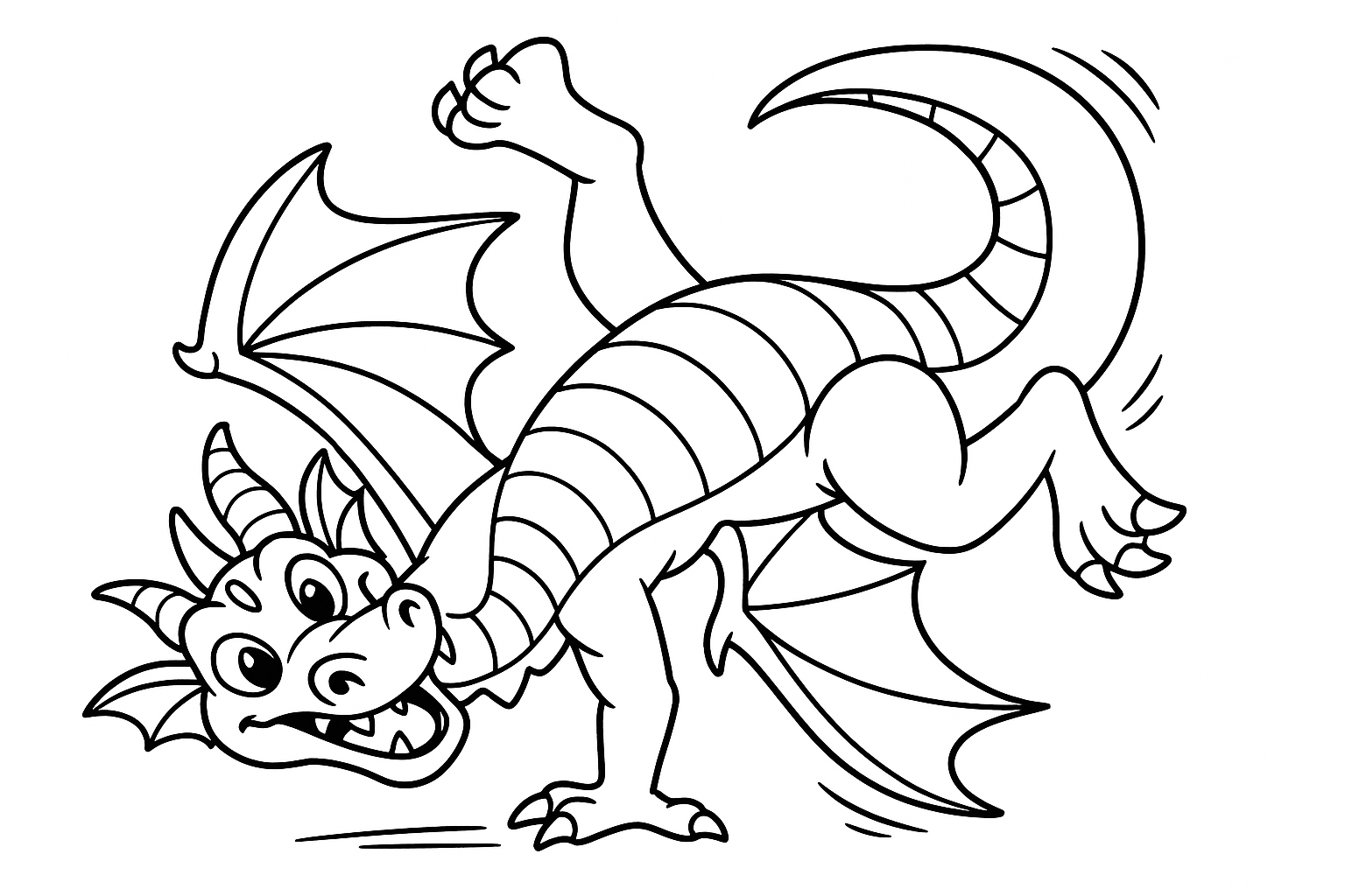 a dragon that breakdanced