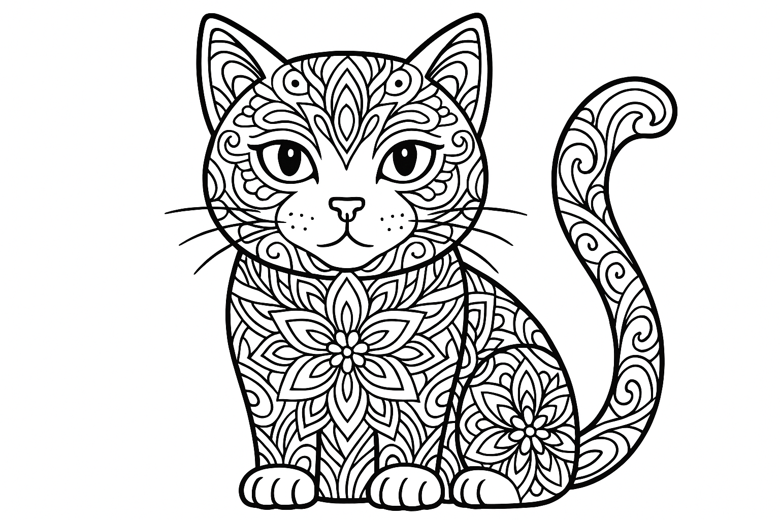 A Mandela that is a cat.