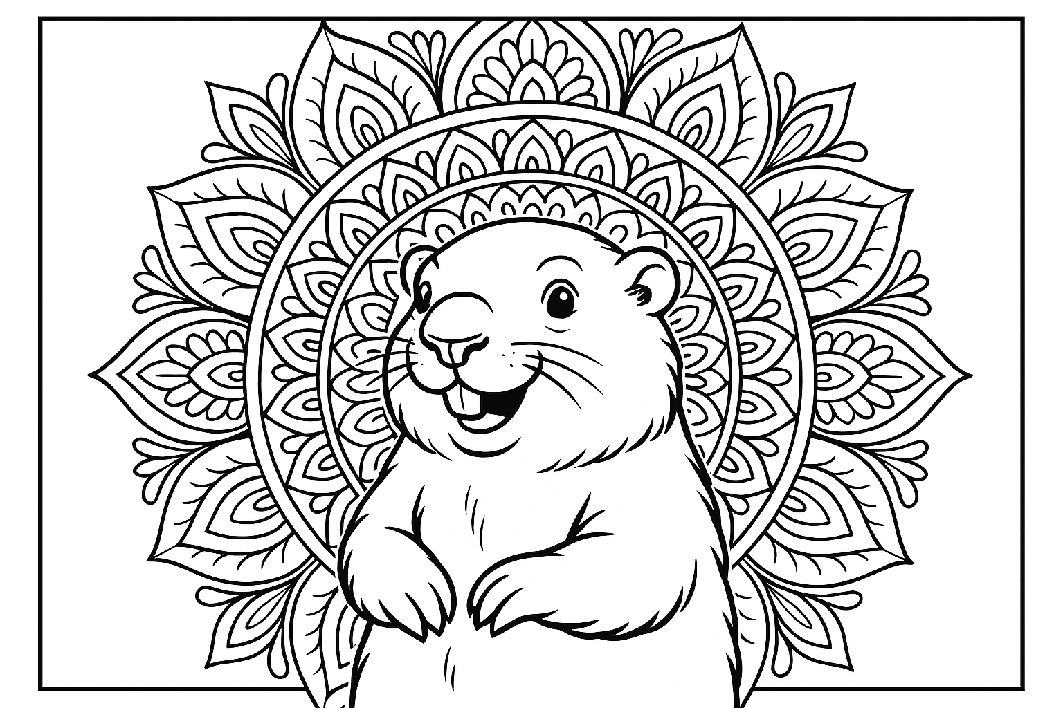 A Mandela which is a marmot