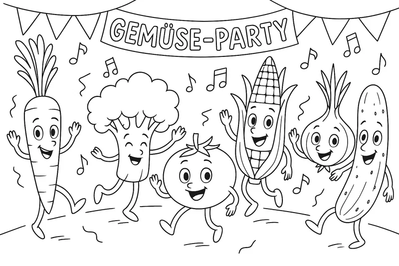 Gemüse-Party